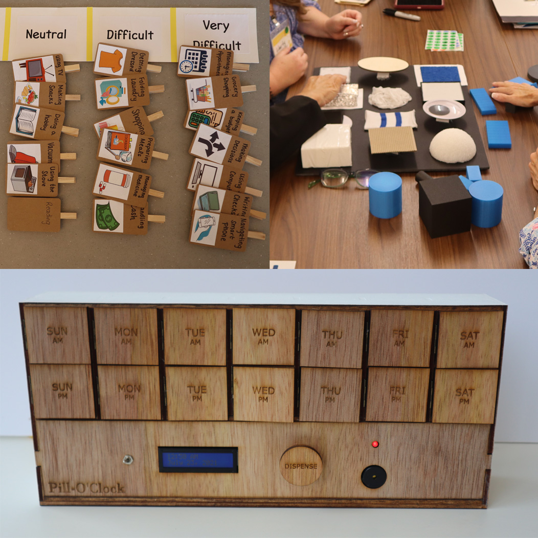 Co-Designing Assistive Home Devices Using Multi-Sensory Aids